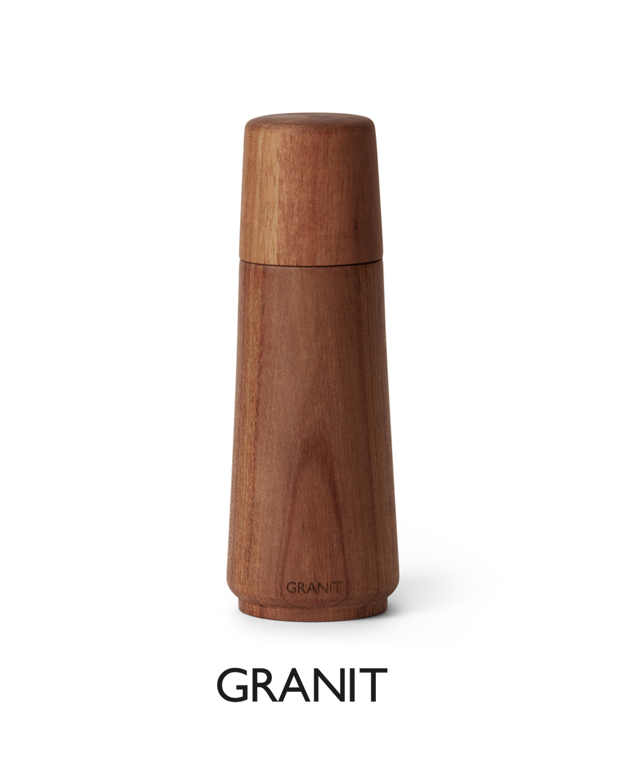 produktfoto kryddkvarn trä granit packshot